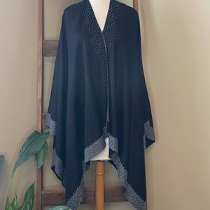 Elon Sparkle Studded Ruana